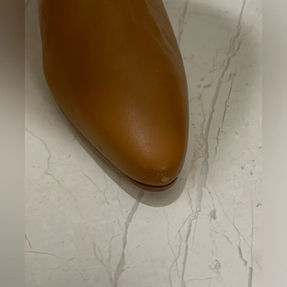 Lafayette 148 New York Lucille Tall Napa Leather Boots Size 38